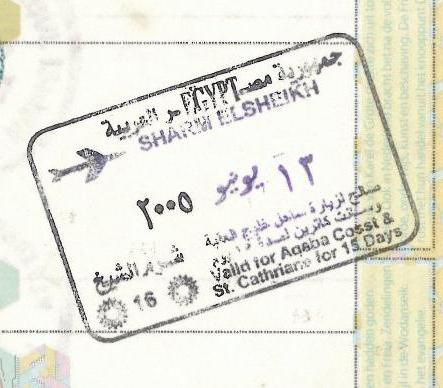 Visa Sinaí – entrada gratuita a Egipto