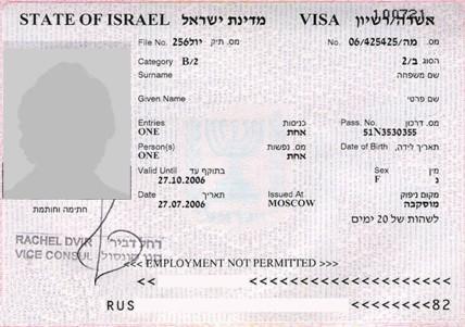 Emigration and moving to Israel for permanent residence